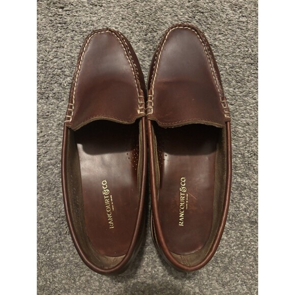 Rancourt and Co. Men\'s Naples Venetian Moccasin Loafer Size 11.5 D Brown main image 5